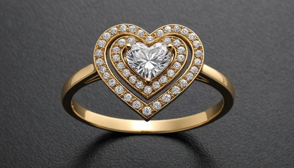 Bague cœur : symbole d'amour et d'élégance intemporelle